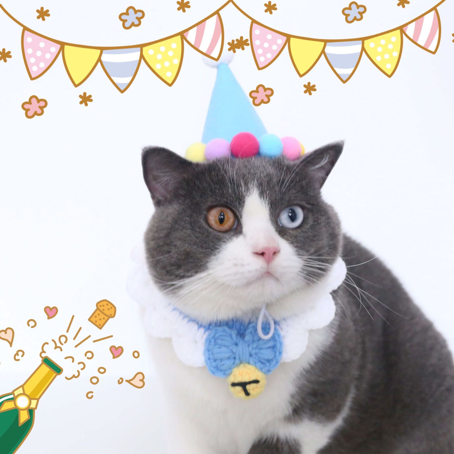 180g Weight Costume Props Event & Party Supplies Pet Hat Type Of Pet Supplies 1 Piece Quantity Daily Occasion Nonwoven Material Christmas Festival Color Block Pattern All Seasons Season Simple Style Style Simple Style Nonwoven Christmas Color Block Pet Hat 12