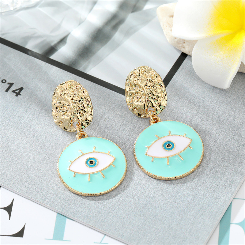 Women'S Gender Plating Design Retro Fashion Geometric Plating Alloy No Inlaid Drop Earrings