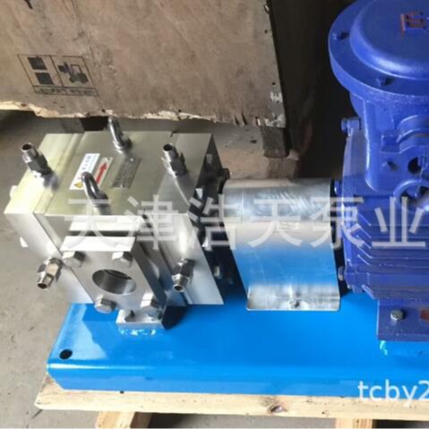 保温计量齿轮泵TDDJ 高压计量齿轮泵 防结晶齿轮泵 全保温齿轮泵