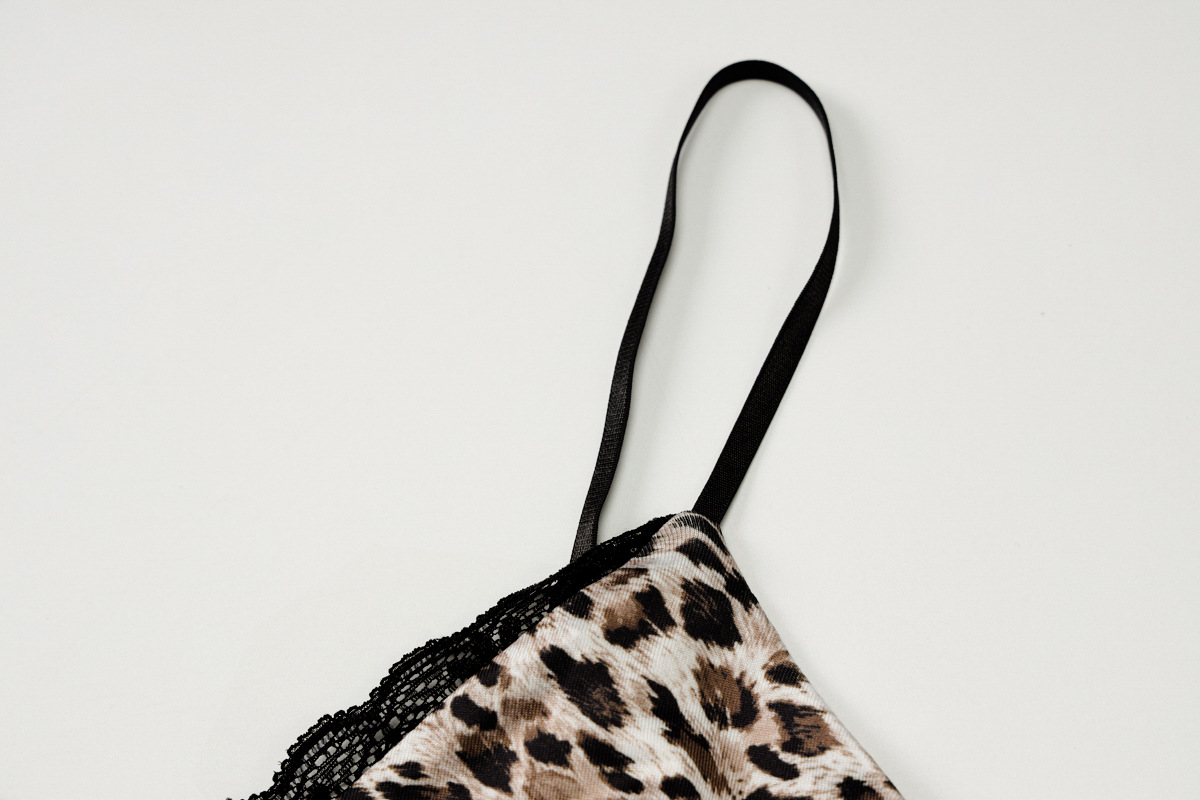 72g Weight Polyester Fabric Type Short Top Length Camisole Tops Type Casual, Holiday, Daily Occasion Strap Neckline Slim Fit Type Leopard Pattern Summer Season Sexy, Streetwear Style Backless Craft Wholesale Women's Sexy Streetwear Leopard Tank Tops 10