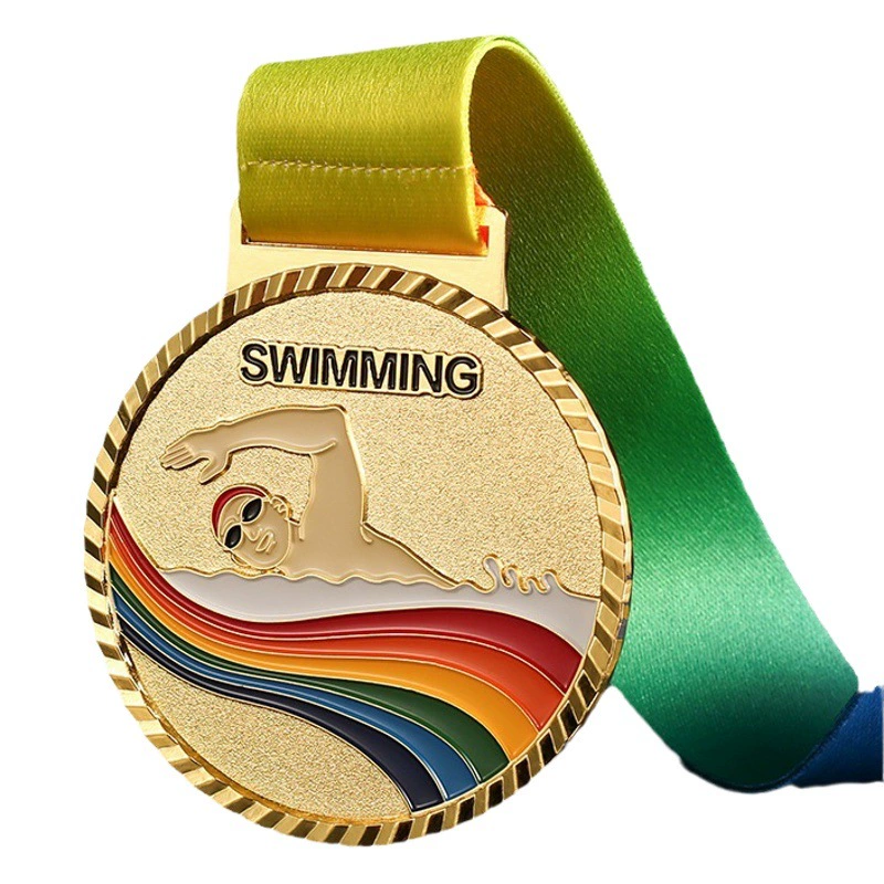 Медаль Металла Подгонянный Марафон Бег Плавание Баскетбол Бадминтон Медаль Подгонянный Летний Лагерь Мемориальный Список