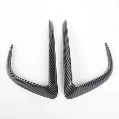 Light frame Front Fog Light Frame, Wind - old-model-y-carbon-pattern-gloss
