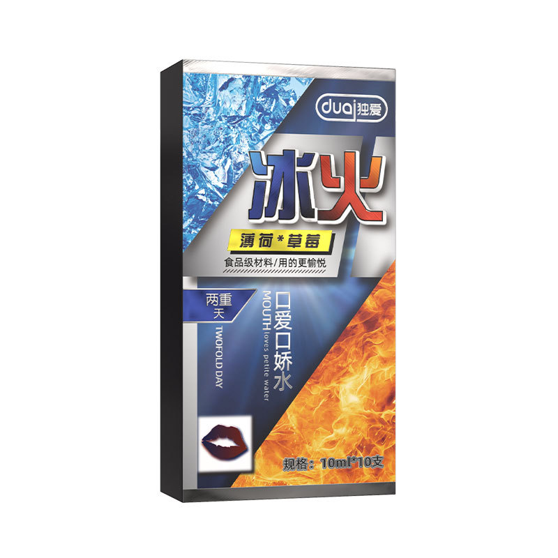 Duai kouai kou jiao water mint + strawberry 10ml 10 bags