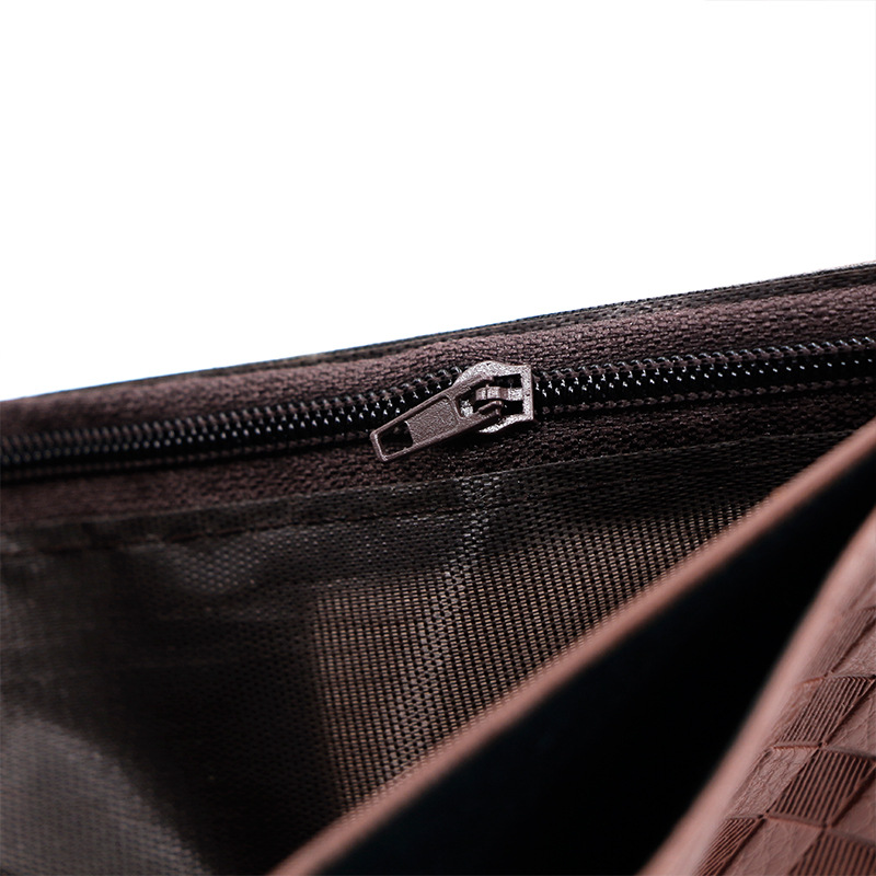 Moda casual en relieve de los hombres billetera corta hebilla magnética simple cartera delgada bolsa de plata monedero de los hombres