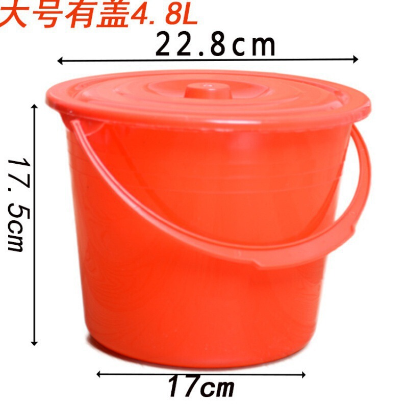 ペイントバケツ、プラスチックバケツ、水バケツ、赤い小さなバケツ、ベリーピッキングバケツ、小さな赤いバケツ、アートペイント、洗浄ブラシバケツ、水バケツ|undefined