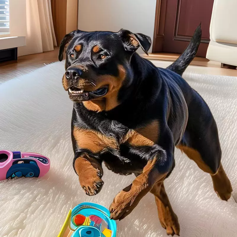 纯种罗威纳幼犬活体狗狗双血统罗威纳幼崽活狗罗威纳中型宠物猛犬