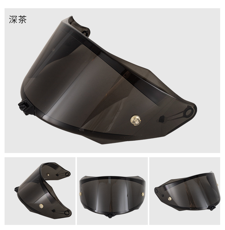 Cross-Border Motorcycle Helmet R2R Lens Compatible with Motorcycle Helmets R2R/R2Rpro Windproof and Sun Protection Safety Lens