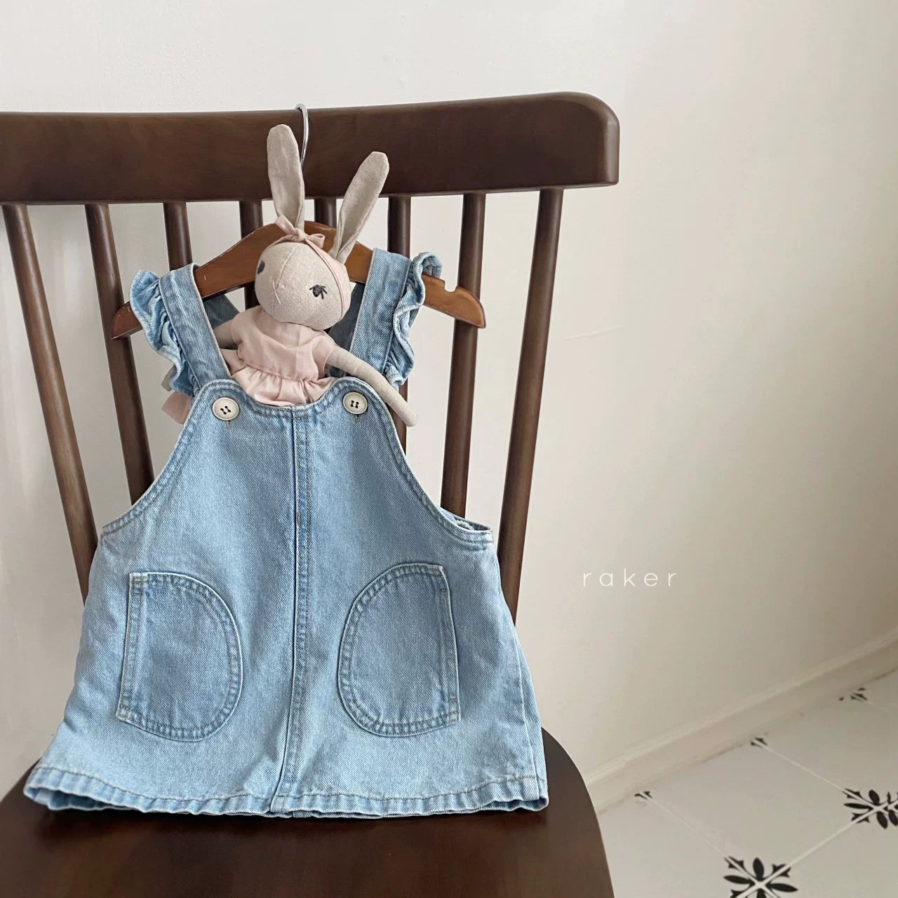 Детская юбка на подтяжках, осенняя корейская детская одежда, юбка на подтяжках с лямкой от грибка, детское осеннее платье, осенняя юбка для девочек