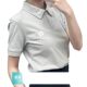 Nio Pure Cotton Polo Shirt Work Clothes Custom Printed Logo Summer 4S Store Group Uniform Half Zipper Short-Sleeved T-Shirt