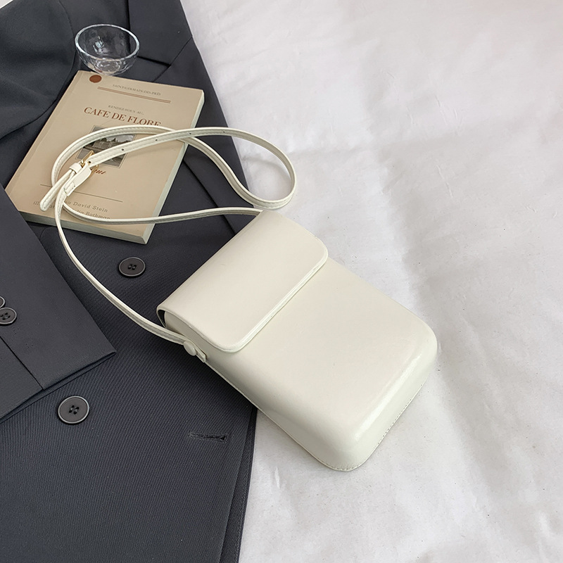 Todo fósforo vertical japonés y coreano bolso simple para teléfono móvil retro hombres y mujeres bolso de mensajero mini bolso pequeño bolso para teléfono móvil