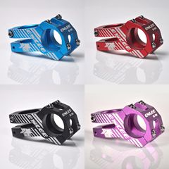 Cycling mountain bike stem 31.8*45mm short stem riser aluminum alloy hollow stem bicycle accessories