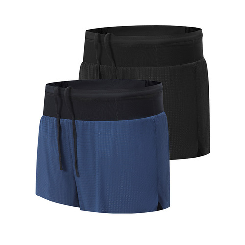 Summer men's sports shorts for outer wear nylon quick-drying training shorts 3-inch trail running marathon running shorts
