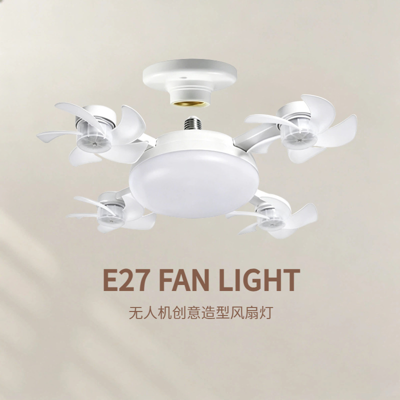 New E27 screw fan light for restaurant
