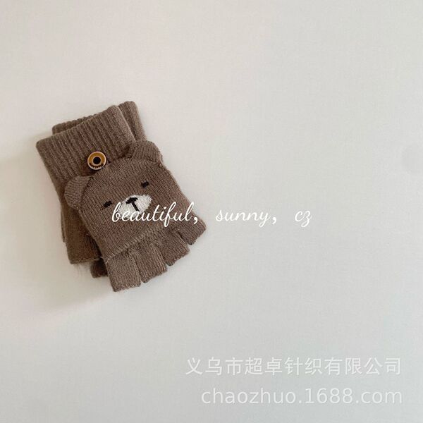 Children's winter keep warm cute gloves