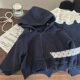 Korean version of children's clothing 2025 new spring girls casual sweater suit children's western-style fart curtain casual pants two-piece set