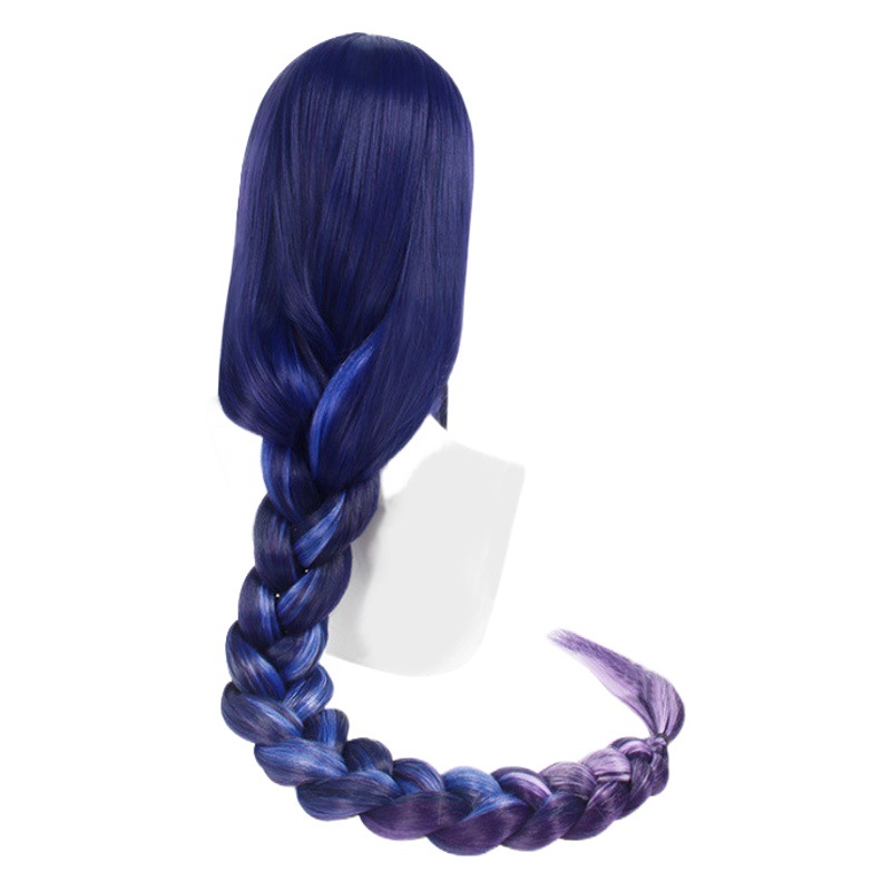 Peluca de Genshin Impact, Xingqiao Palace Eightfold Toma, Zaoyu, Goro, Kokkai, Jiuzhou, Saruori, Raiden Shogun, material de fibra de alta temperatura