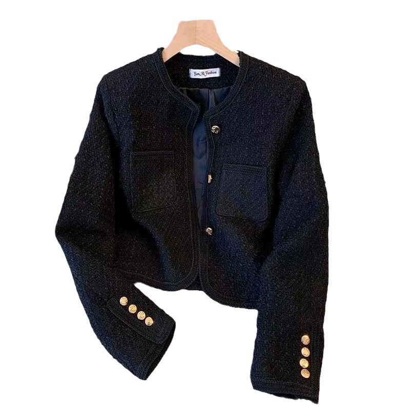 Короткая весенняя куртка для отдыха, костюм, стиль Chanel