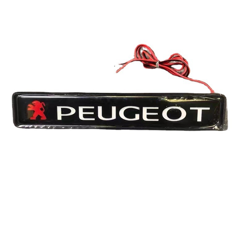 Adecuado para Peugeot 3 008 408 508 luz luminosa del coche luz de la atmósfera Modificación del coche luz fría decoración media luz de malla