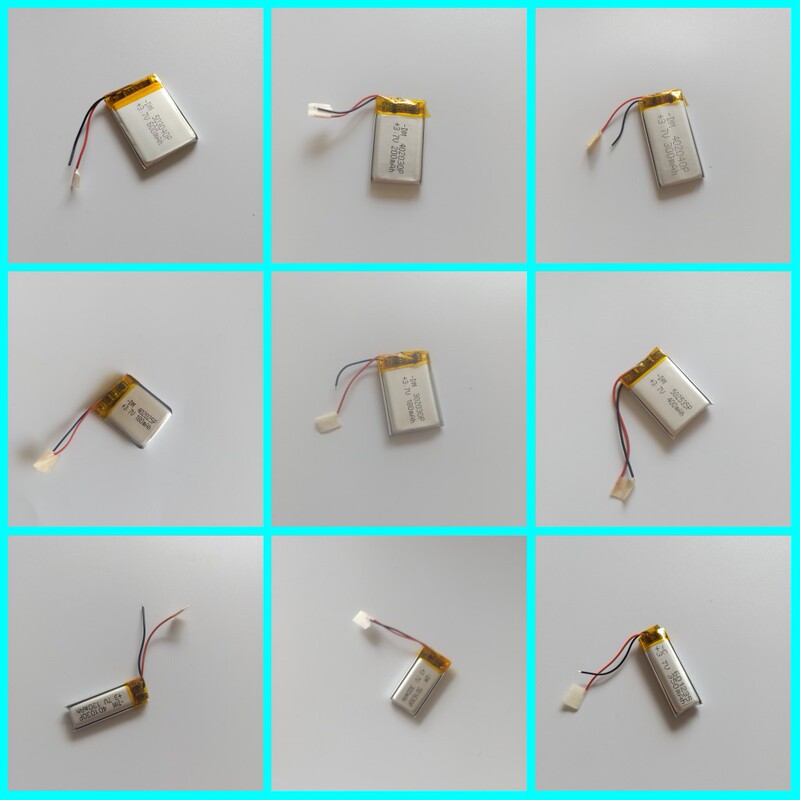 701020, 701025, 701030, 701225, 701230, 702020 Lithium Battery 3.7V