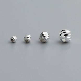 S925, beaded bracelet handmade, necklace, round beads, accessory, accessories, silver 925 sample, DIY