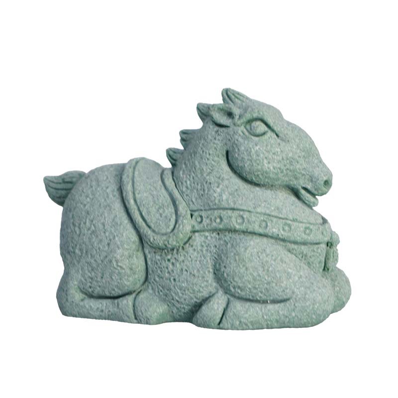 Decoración de entrada de muebles para el hogar Zen Xinzhong nuevo producto transfronterizo imitación piedra Tangma elefante rinoceronte hipopótamo pecera decoración de paisaje