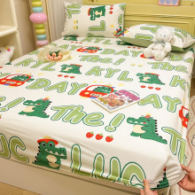 床单人床笠三件套儿童单件四季枕套床罩全棉通用纯棉学生宿舍卡通