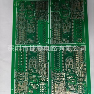 Purple solder resist Rogers FR4 mixed pressure board impedance control base station communication circuit board