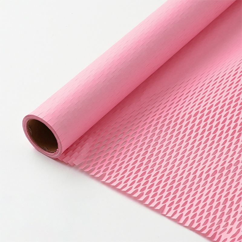 Papel de embalaje de flores papel de embalaje red tienda de flores rojas ramo de flores material de embalaje malla papel de arte papel de embalaje de nido de abeja