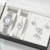 Fashionable swiss watch, set, gift box, steel belt, dial, bracelet, jewelry, small dial