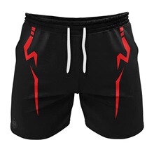 N 35386 3D Print Y2K Men's Quick Dry Shorts �羳ŷ��