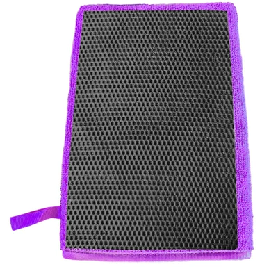 Mud, Car Decontamination, Car Beauty, Car – Car cleaning tools - hollow-mud-gloves-purple