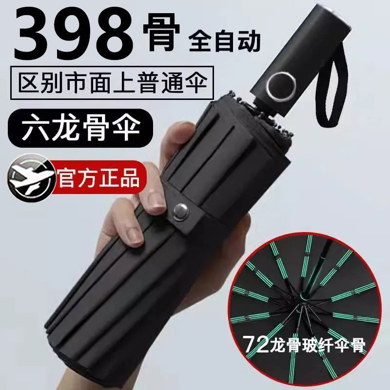 Automatic umbrella solar-powered