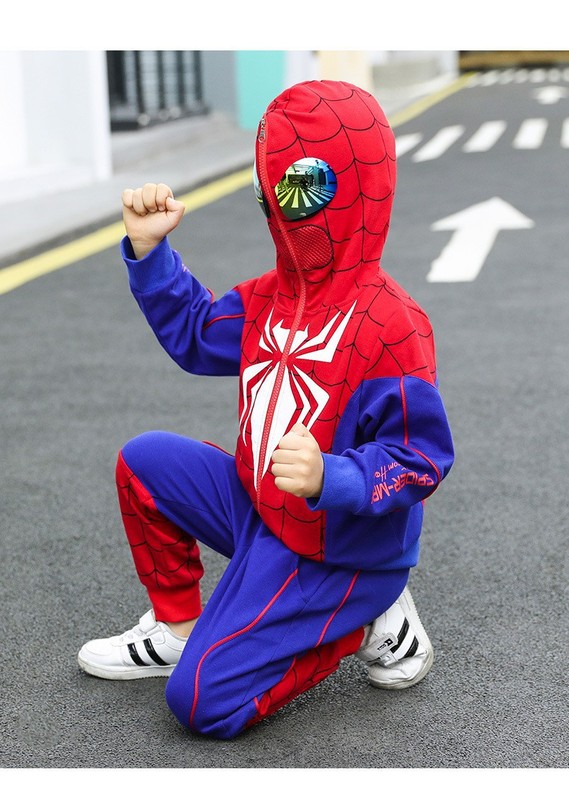 男の子スパイダーマン子供服春秋ツーピース子供スポーツスーツ子供春服ベビーウルトラマン服|undefined