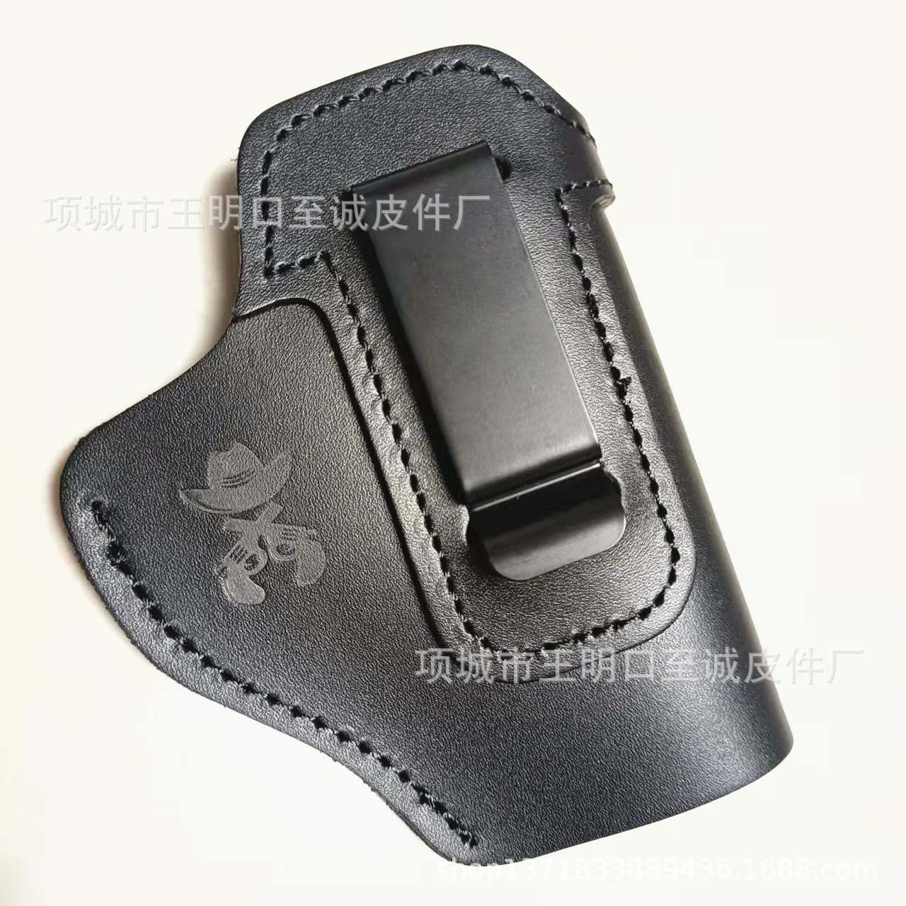 厂家专业生产各类真皮枪套皮件 真皮钥匙扣 牛皮质刀鞘皮件可来样