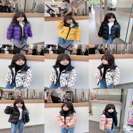 2025冬季北家儿童1996美版羽绒服男女白鸭绒防风防寒加厚保暖外套