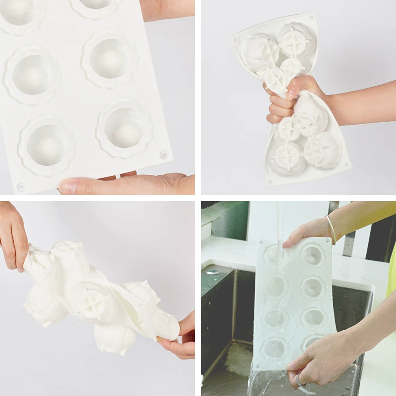  misong гофэн wagashi новая китайская выпечка силиконовая форма гранатовый мусс торт перемалывание