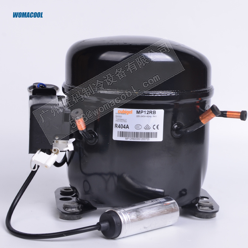 Cubigel/Cool Ice Mp12Rb R404A Refrigerant Voltage 220-240V~50Hz Refrigeration Compressor Cubigel/Cool Ice Mp12Rb R404A Refrigerant Voltage 220-240V~50Hz Refrigeration Compressor
