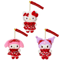 ストロベリーシリーズ クロミキャットメロディー ぬいぐるみ ドールバッグペンダント