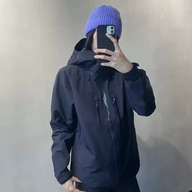 小太阳光板 MONTXPRO户外单层冲锋衣男女三层压胶防风防水滑雪服