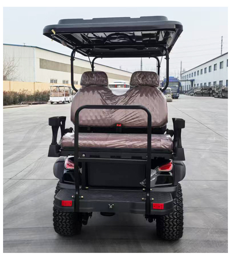 4-Seat Golf Cart, Foreign Trade Export, Park Scenic Spot Sightseeing Car, House Viewing Reception Car, Electric Tourist Sightseeing Car