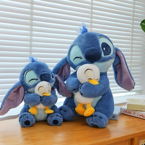 New White Duck Stiffy Plush Toy Star Baby Doll Pillow Grasping Machine Doll Exchange Cross Border