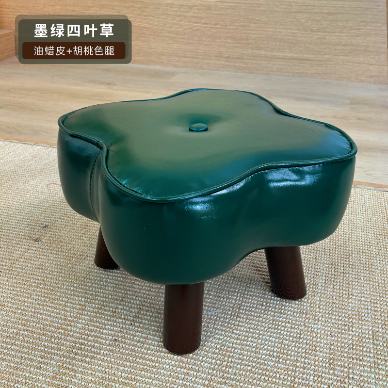 [순수 원목 다리] 월넛 컬러 + 네잎 클로버