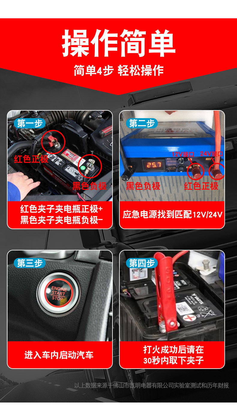 汽车应急启动电源