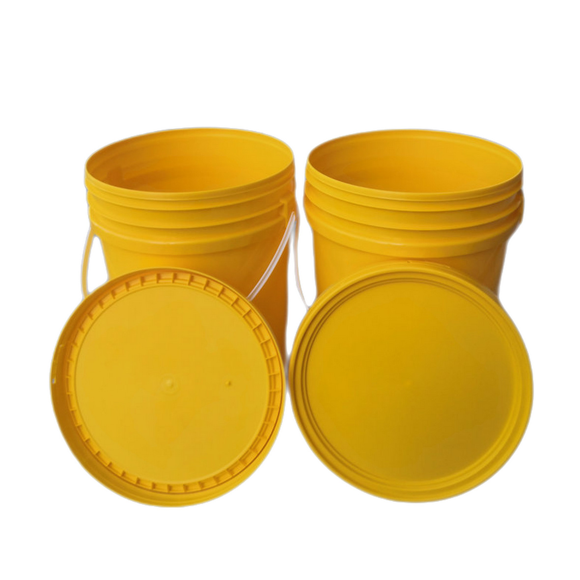 PP塑料桶包装桶14L17L20KG25升带盖手提机油化工乳胶漆密封涂料桶