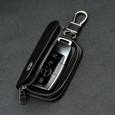 E300S350 High-End Genuine Leather — Static Rod/Key Bag