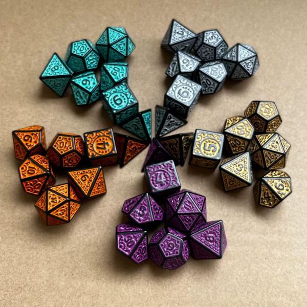 Patented Cut Out Pattern Digital Dice Game Set Cthulhu Running Group Board Game Ancient Dice Amazon Selection