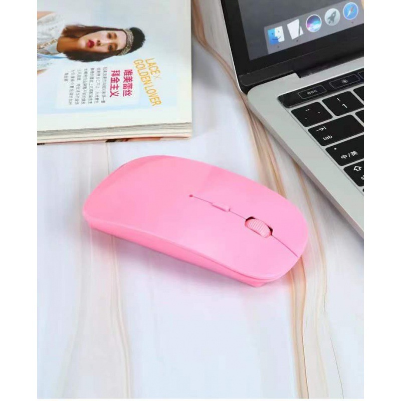 Fábrica nueva transfronteriza Bluetooth de doble modo inalámbrico ratón ordenador Oficina recargable luminoso mudo ratón inalámbrico