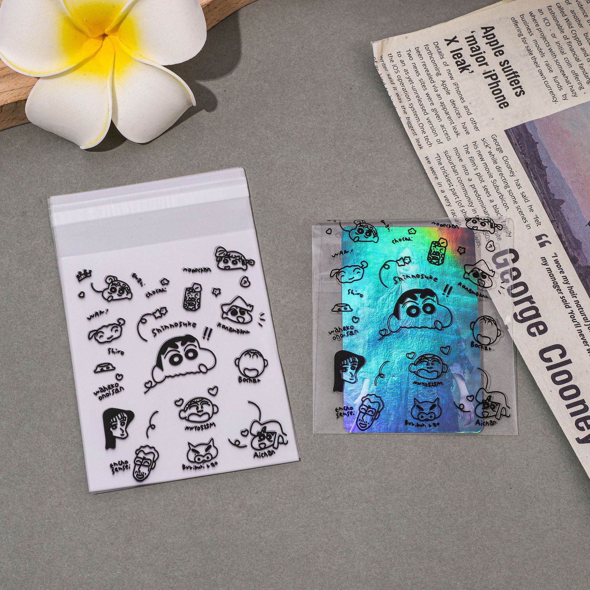 블랙크레용신짱(50장) 8*10+3