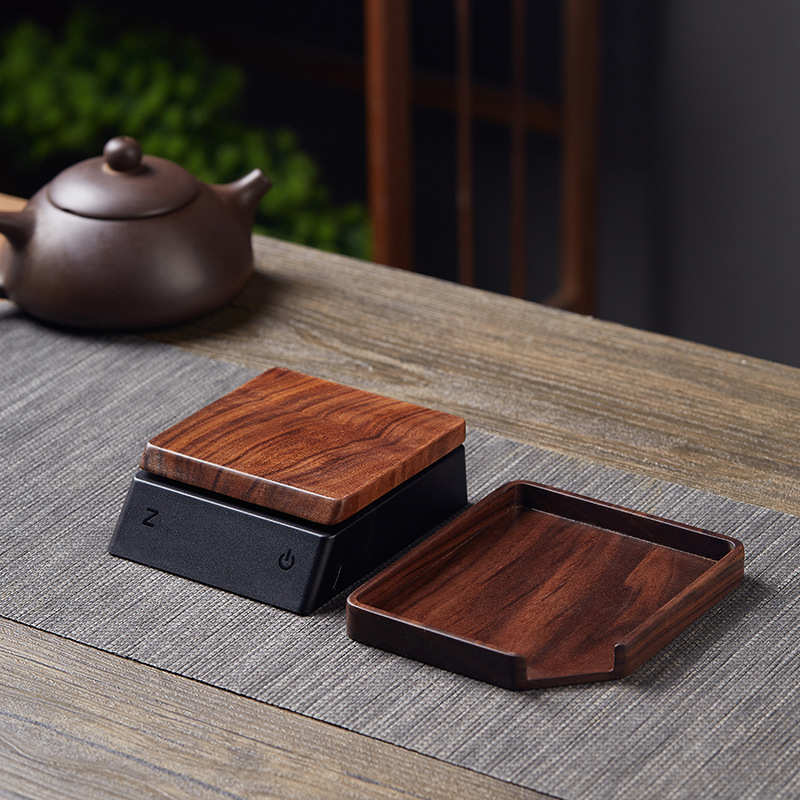 Walnut small square model [rechargeable model] + walnut tea