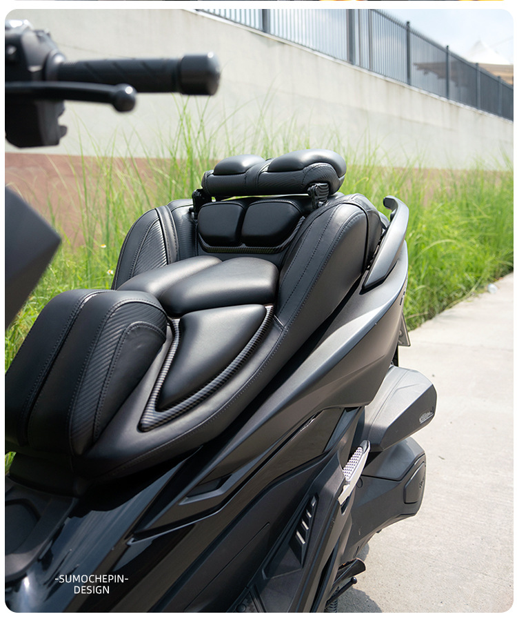 Suitable for Honda Fosha NSS350 FORZA350 modified cushion assembly latex seat bag adjustable waist support